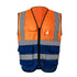 Class-2 Reflective Safety Vest With 4 Pockets | Safety orange