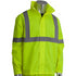 Waterproof Class 3 Reflective Tape Safety Rain Jacket | Safety yellow