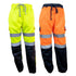 Hi Vis Safety Color Block Sweatpants Reflective Joggers