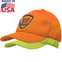 USA Made 100% Cotton Safety Structured Twill Cap