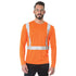 USA Made Class 2 Segmented Safety Long Sleeve T-Shirt | Safety orange