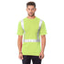 Class 2 Poly-Cotton USA Made Safety T-Shirt With Pocket | Safety yellow