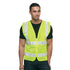 USA Made ANSI Class 2 Mesh Safety Vest With Pockets | Safety yellow