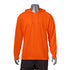 Hi Viz Non-ANSI Long Sleeve Hooded Safety T-Shirt | Safety orange