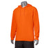 Hi Viz Non-ANSI Long Sleeve Hooded Safety T-Shirt | Safety orange