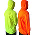 Hi Viz Non-ANSI Long Sleeve Hooded Safety T-Shirt