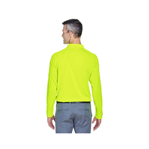 Safety Workwear Non-ANSI High Viz Long Sleeve Polo | Safety yellow