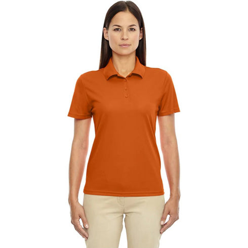 Non-ANSI Women's Safety Workwear High Viz Polo | Safety orange