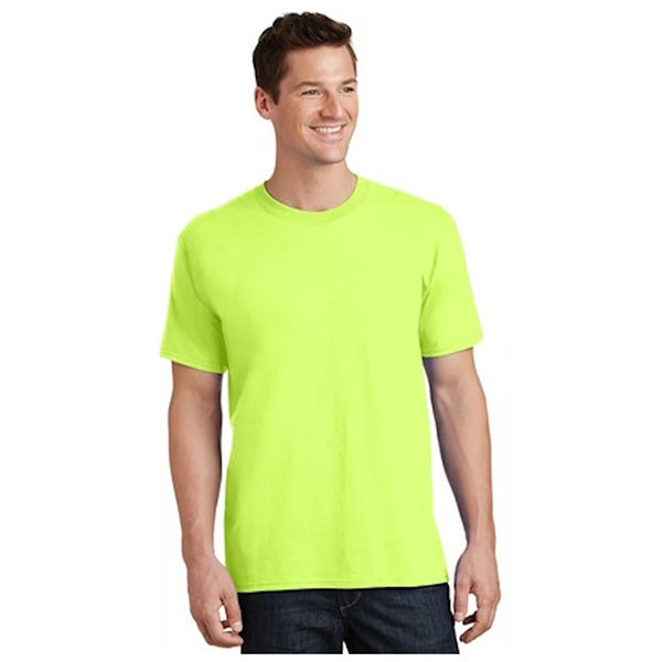 High Visibility Viz Short Sleeve Safety Workwear T-Shirt | Safety yellow