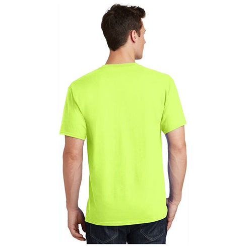 High Visibility Viz Short Sleeve Safety Workwear T-Shirt | Safety yellow