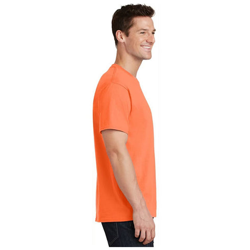 High Visibility Viz Short Sleeve Safety Workwear T-Shirt | Safety orange