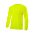 Non-ANSI Safety Workwear High Viz Long Sleeve T-Shirt W/ Pocket | Safety yellow