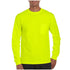 Non-ANSI Safety Workwear High Viz Long Sleeve T-Shirt W/ Pocket | Safety yellow
