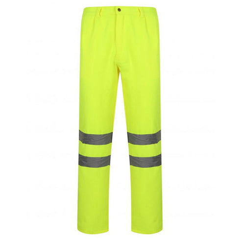 High Visibility Safety Workwear Trouser | Safety yellow