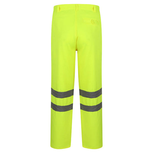 High Visibility Safety Workwear Trouser | Safety yellow