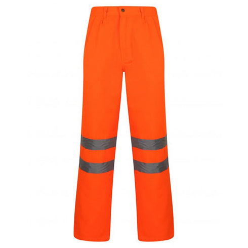 High Visibility Safety Workwear Trouser | Safety orange