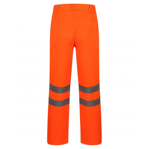 High Visibility Safety Workwear Trouser | Safety orange