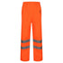 Hi Vis Waterproof Over Trousers Work Wear Safety Pants | Safety orange