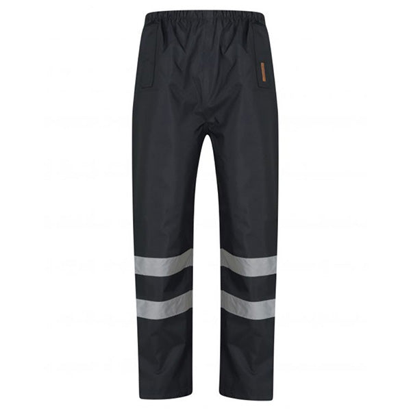 Hi Visibility Reflective Waterproof Over Trouser | Safety navy