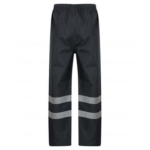 Hi Visibility Reflective Waterproof Over Trouser | Safety navy