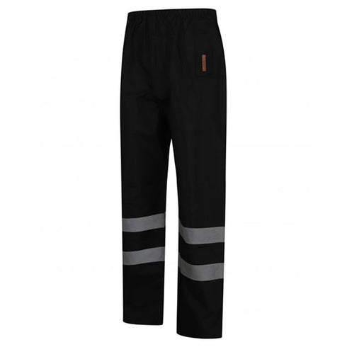 Hi Visibility Reflective Waterproof Over Trouser | Safety black