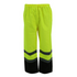 Hi Visibility Waterproof Color Block Over Trousers Work Wear Safety Pants | Safety yellow