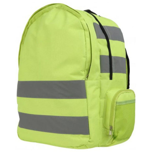 High Visibility Reflective Utility Safety Backpack | Safety yellow