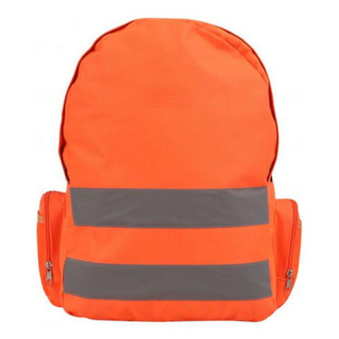 High Visibility Reflective Utility Safety Backpack | Safety orange
