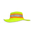 Hi-Vis Two Tone Color Block Trim Mesh Safety Ranger Hat | Safety yellow