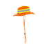 Hi-Vis Two Tone Color Block Trim Mesh Safety Ranger Hat | Safety orange