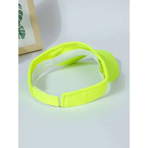 Hi-Vis Sun Visor Hat Safety Cap | Safety yellow