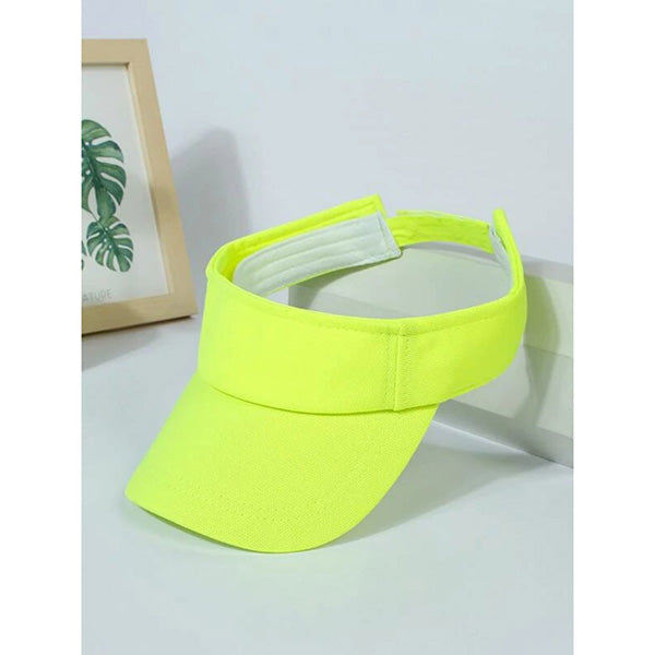 Hi-Vis Sun Visor Hat Safety Cap | Safety yellow