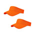 Hi-Vis Sun Visor Hat Safety Cap | Safety orange