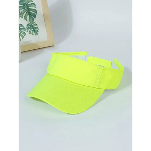 Hi-Vis Sun Visor Hat Safety Cap | Safety yellow