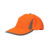 High Viz Reflective Safety Baseball Cap w/ Hook & Loop Strap | Safety orange