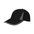 High Viz Reflective Safety Baseball Cap w/ Hook & Loop Strap | Safety black