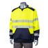 Excavator Class 3 Color Block Safety Sweatshirt With Segmented Tape And Kangaroo Pocket
