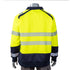 Excavator Class 3 Color Block Safety 1/4 Zipper With Segmented Tape And Kangaroo Pocket