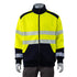 Excavator Class 3 Segmented Safety Sweatshirt And Kangaroo Pocket | Safety yellow