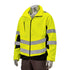 Class 3 Two Tone Reflective Tape Safety Jacket With Pocket | Safety yellow