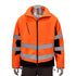 Class 3 Two Tone Reflective Tape Safety Jacket With Pocket | Safety orange
