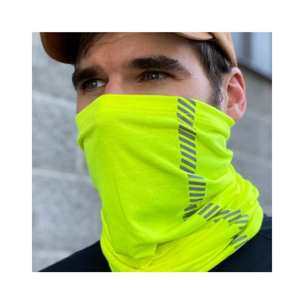 Hi-Vis Safety Workwear Reflective Neck & Face Gaiter | Safety orange