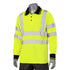 Class 3 Safety Polo With Double Band 2" Reflective Tape | Safety yellow