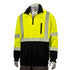 Class 3 C Hi Vis Reflective Tape Safety 1/4 Zipper | Safety yellow