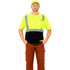 Class 2 3.8 Oz. Polyester Color Block Reflective Tape Safety T-Shirt With Pocket