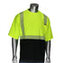 Class 2 Color Block Segmented Tape Safety T-Shirt W/ Pocket | Front side | Safety yellow