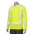 Class 3 Polyester Segmented Tape Safety T-Shirt | Safety yellow