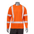 Class 3 Polyester Segmented Tape Safety T-Shirt | Front side | Safety orange