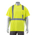 Class 2 Reflective Tape Safety T-Shirt With Pocket | Safety yellow