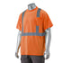 Class 2 Reflective Tape Safety T-Shirt With Pocket | Safety orange